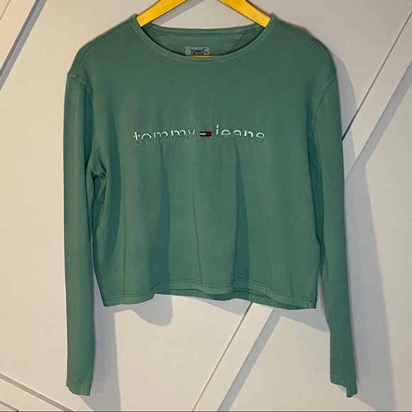 tommy jeans t shirt green